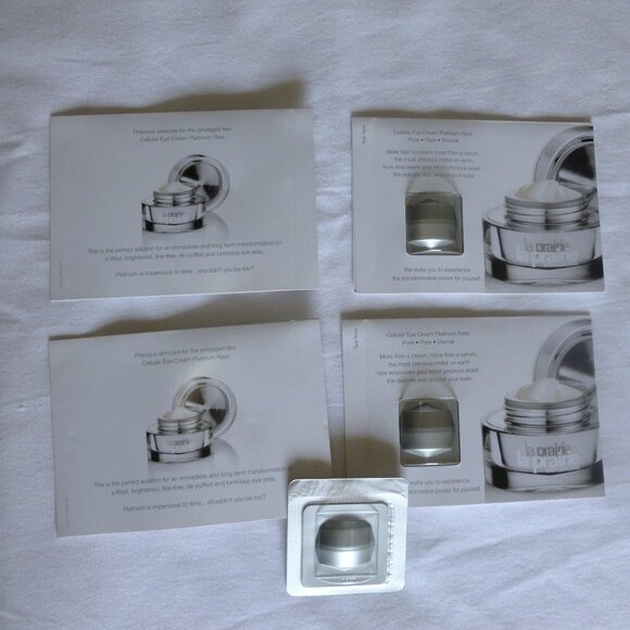 La Prairie Silver and White Eye Cream 4 x 1.5ml - Picture 2 of 8